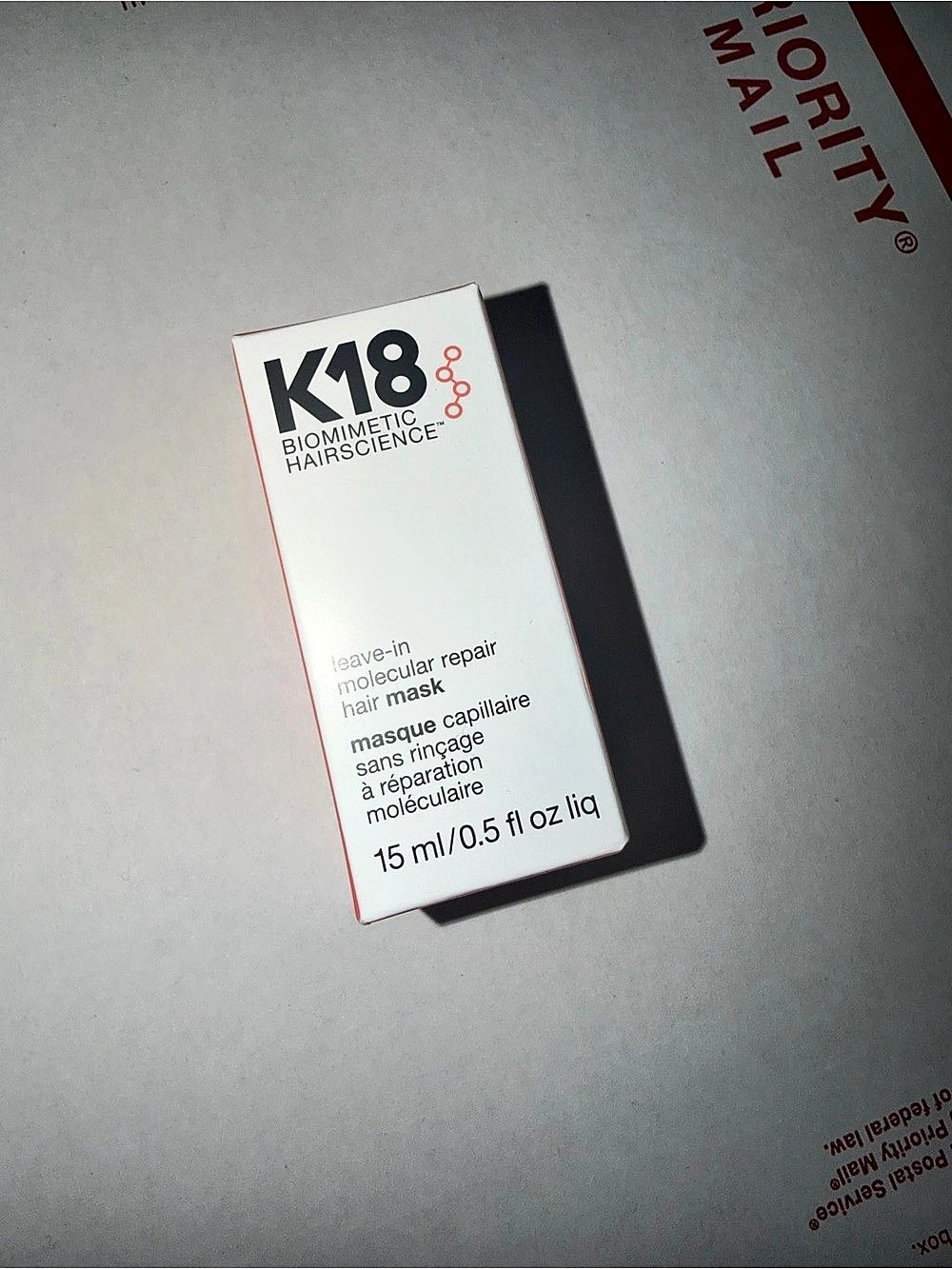 K18 Leave-In Molecular Repair Hair Mask 15 mL Hair Mask NWT